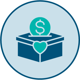 fundraising icon